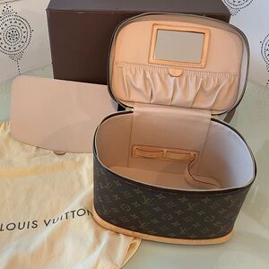 Louis Vuitton Monogram Canvas Bag with Pink Accents